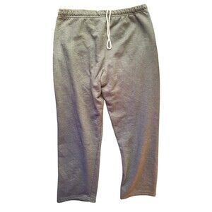 Jerzees Men’s Dark Gray Sweatpants Size XL 18" Waist Cozy Loungewear